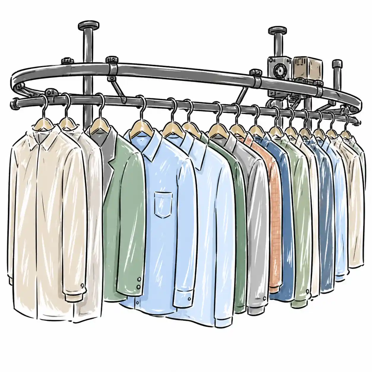 Dry cleaning professional garment cleaning