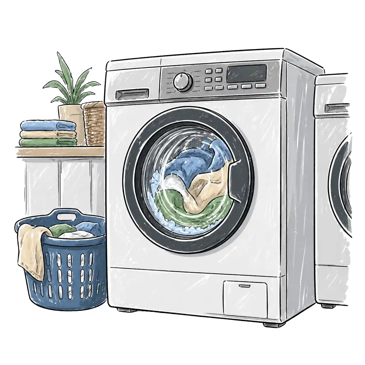 Wash and fold laundry cleaned to preferences